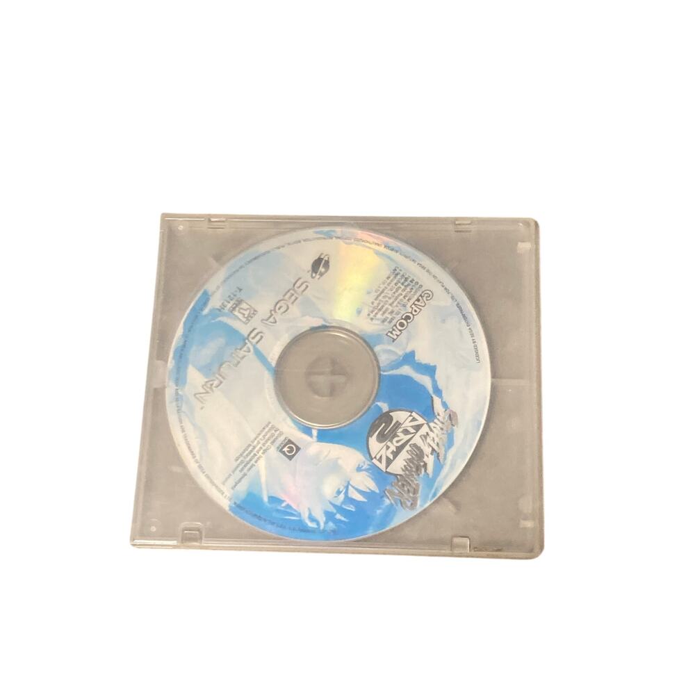 SOLD-Sega Saturn Street Fighter Alpha 2 Game Disc